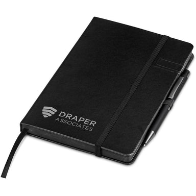 Billenium Flash Drive Notebook & Pen Set - 8GB / BLACK - USB Notebooks,Flash Notebooks,Sets,Ideas for Conferences,Ideas Work,Notebook Sets