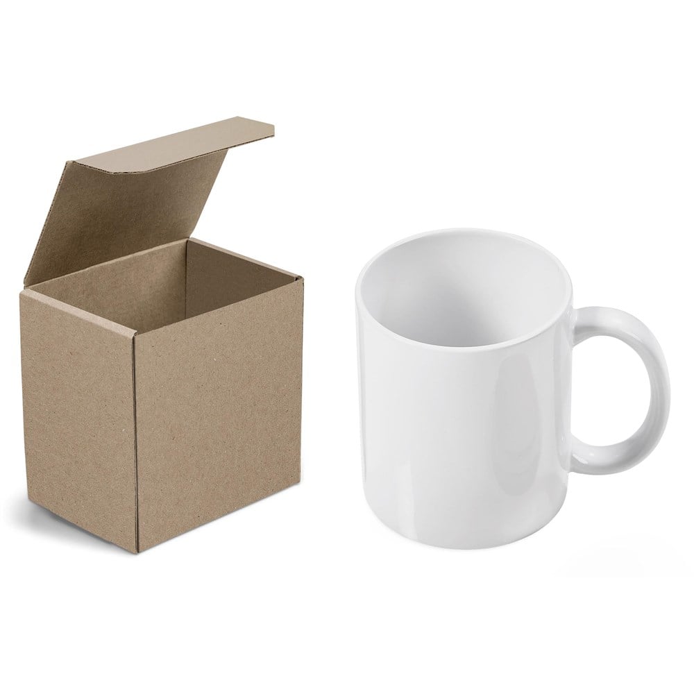 Blank Canvas Mug in Bianca Custom Gift Box Solid White / SW