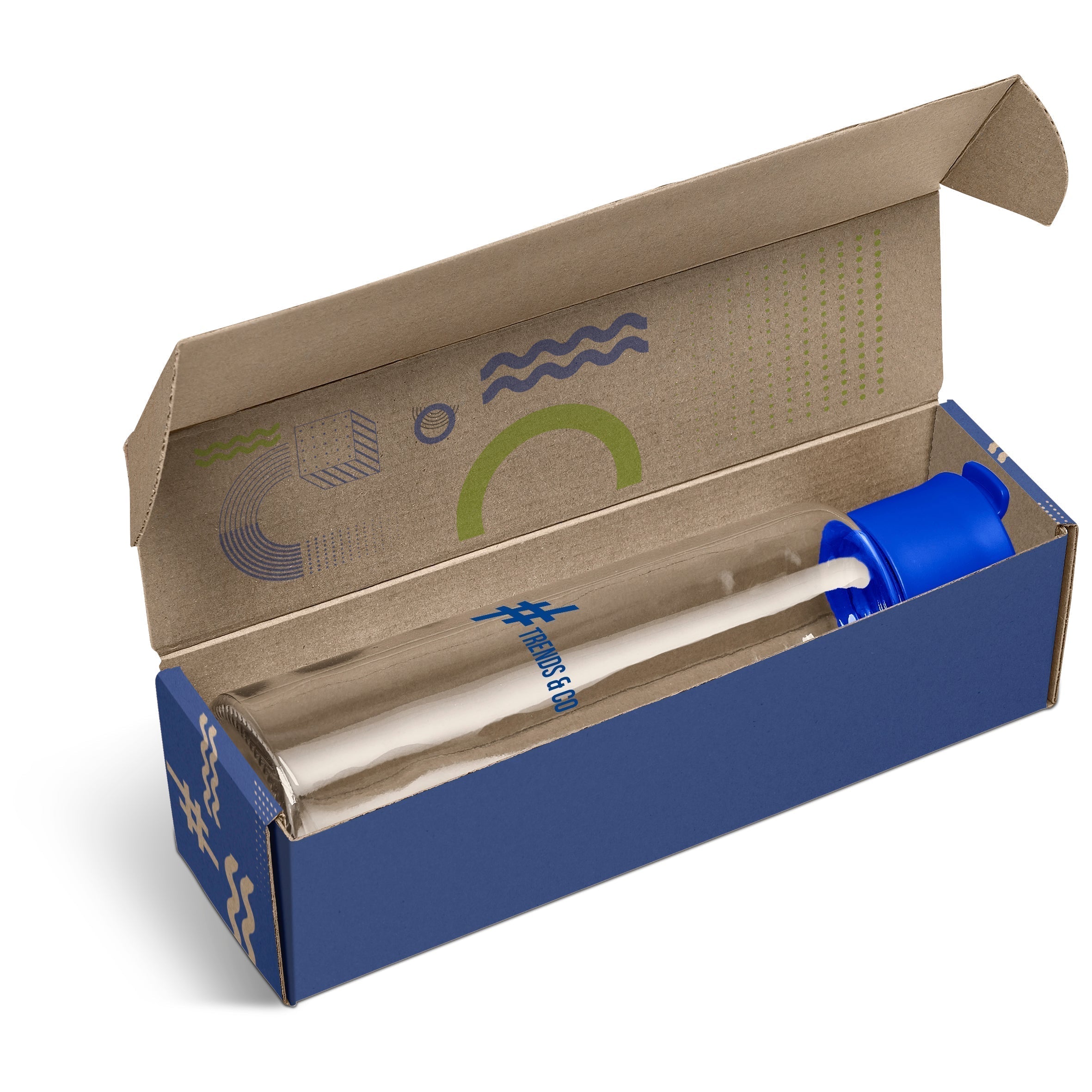 Boost Bottle in Bianca Custom Gift Box-Blue-BU