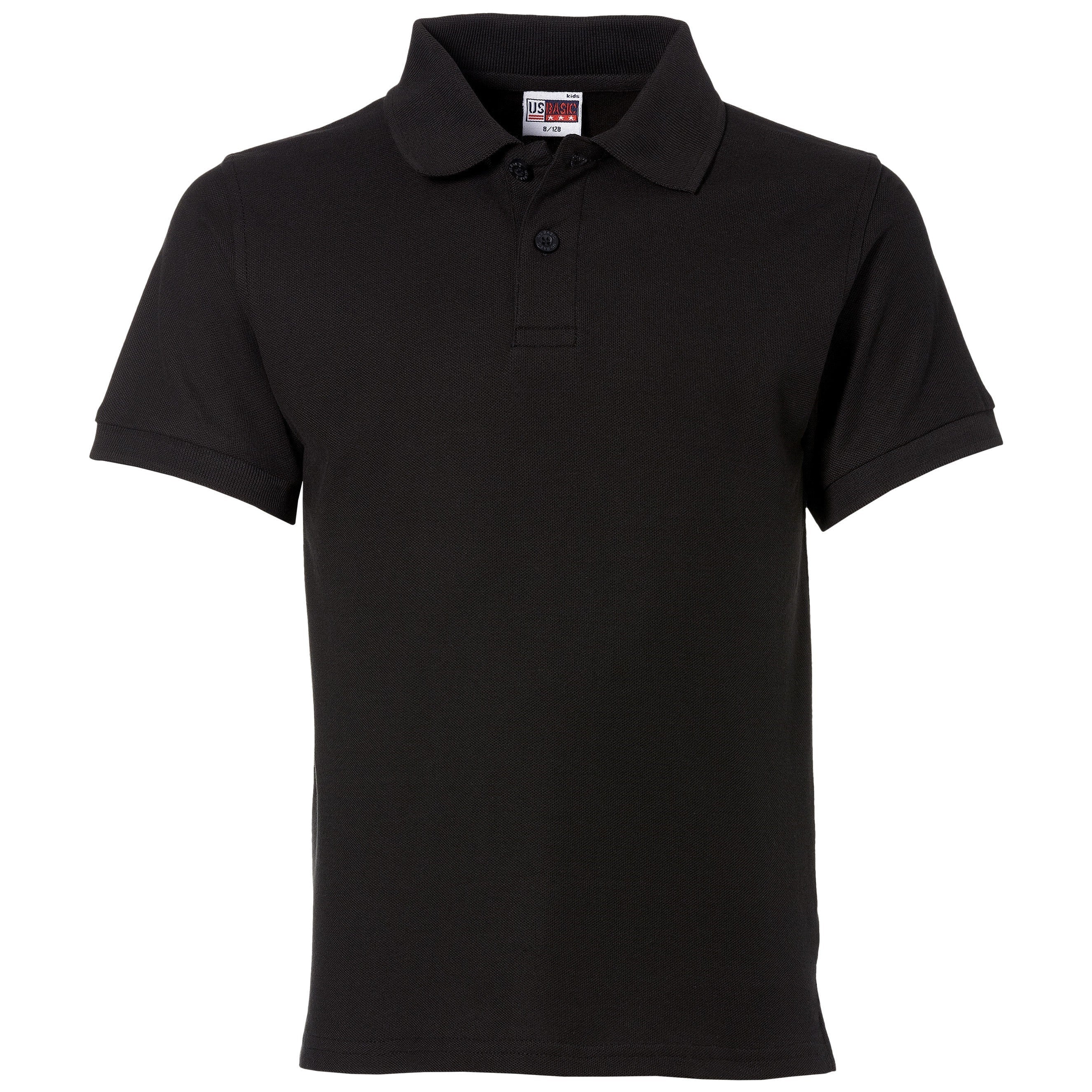 Boston Kids Golf Shirt - Red Only-Shirts & Tops-104-Black-BL