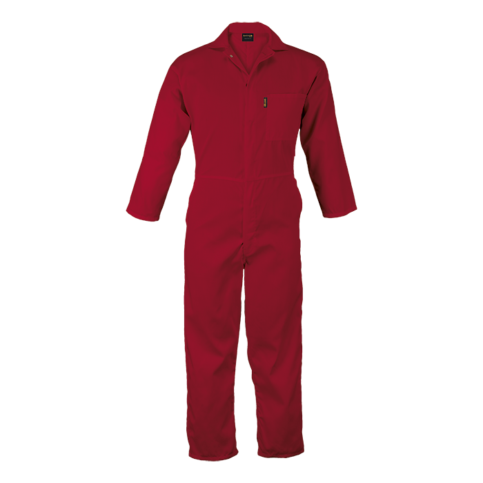 Budget Boiler Suit (BS-BC) Red / 32 / Regular - Protective Outerwear