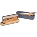Byoga Recycled PET Felt & Bamboo Stationery Case GREY - Stationery,Bamboo Products,Recycled Products,Stationery,Recycled
