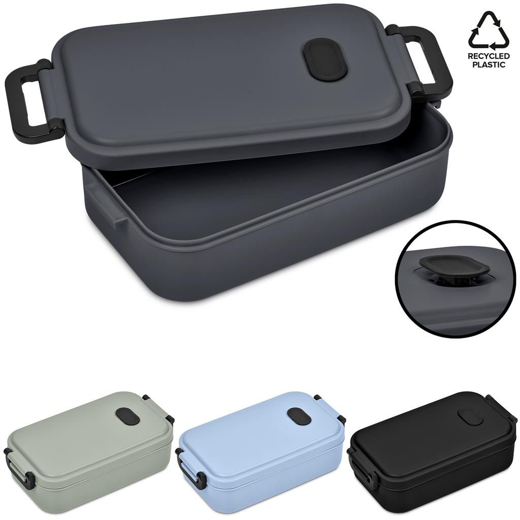 Cambria Recycled Plastic Lunch Box - Foodware,Eco-Friendly,Recycled Coolers and Lunchware,Coolers Lunchware