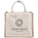 Chinsai Midi Jute & Cotton Tote NATURAL - Eco-Friendly Bags,Shoppers and Totes,Cotton Products,Jute Products,Bags,Bags