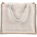 Chinsai Midi Jute & Cotton Tote NATURAL - Eco-Friendly Bags,Shoppers and Totes,Cotton Products,Jute Products,Bags,Bags