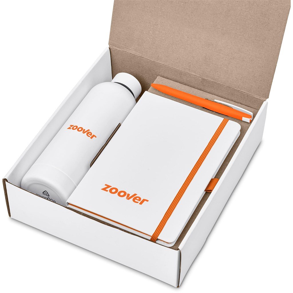 Clark White Gift Set ORANGE - Sets,Ideas for Work,Combo Sets