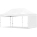 Coated Steel Sublimated Gazebo 6m x 3m - 1 Short Full-Wall Skin - Gazebos