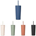 Concorde Stainless Steel & Plastic Double-Wall Tumbler Straw - 720ml - Travel Mugs and Tumblers,Ideas for Summer,Drinkware