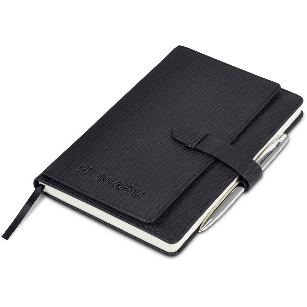 Cypher A5 Hard Cover Notebook Black / BL - Notebooks & Notepads