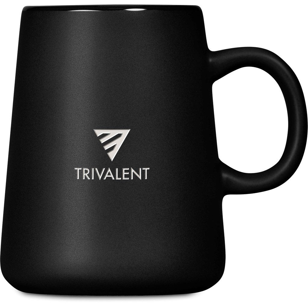 Dorset Ceramic Coffee Mug – 400ml BLACK - Mugs,Drinkware