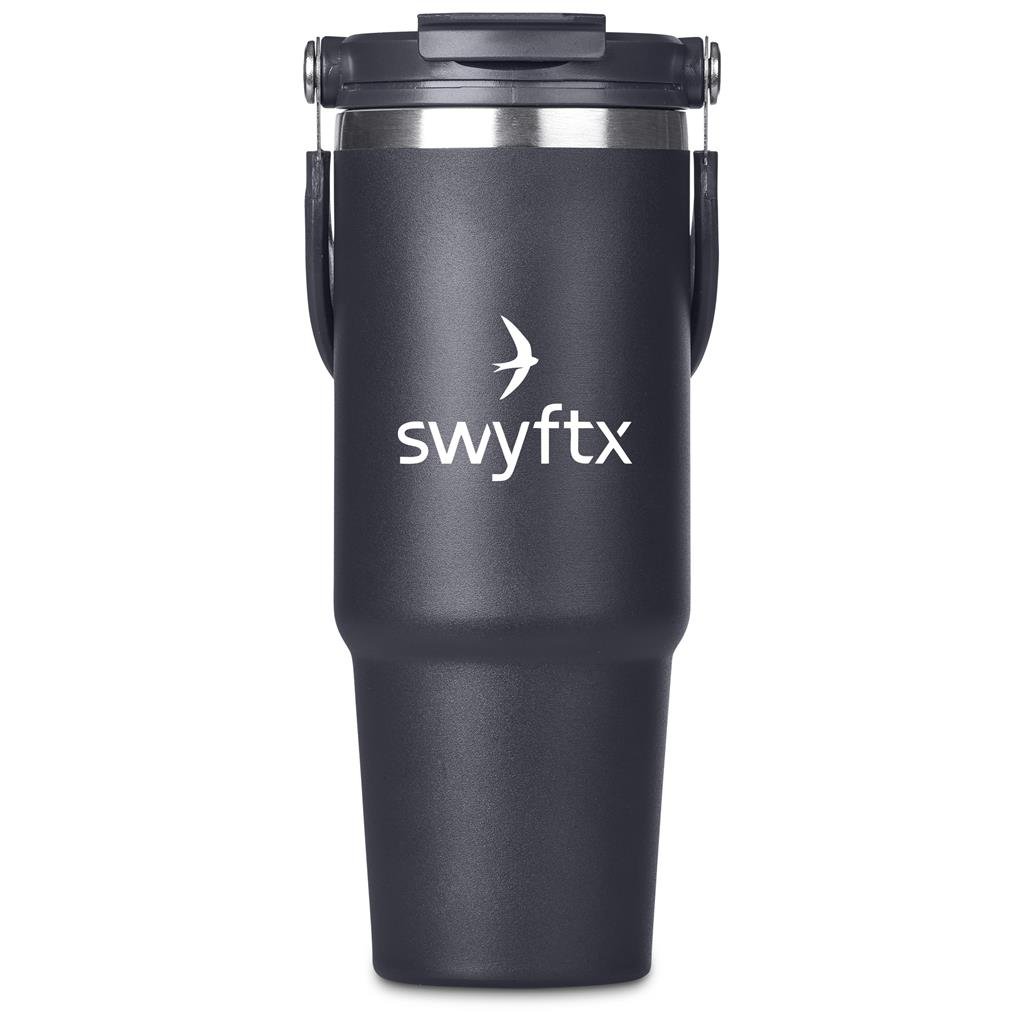 Drakensberg Stainless Steel Vacuum Tumbler - 800ml CHARCOAL - Drinkware,Travel Mugs and Tumblers,Drinkware