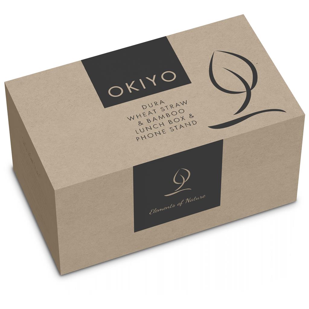 Dura Wheat Straw & Bamboo Lunch Box Set NATURAL - Foodware,Eco-Friendly,Wheat Products,Ideas for Work