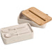 Dura Wheat Straw & Bamboo Lunch Box Set NATURAL - Foodware,Eco-Friendly,Wheat Products,Ideas for Work