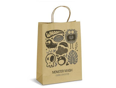 Custom Ecological Maxi Gift Bag-Natural-NT