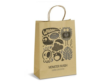 Custom Ecological Maxi Gift Bag-Natural-NT