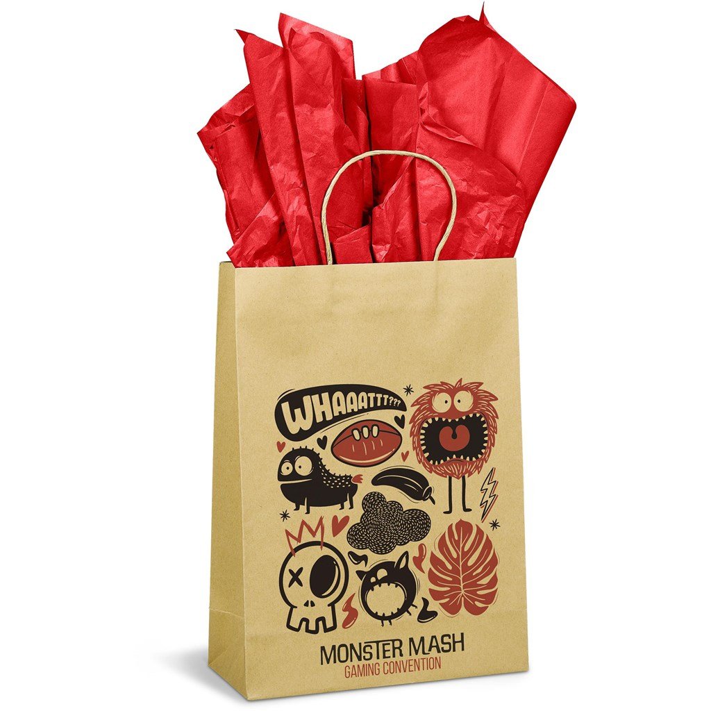 Custom Ecological Maxi Gift Bag 150gsm Natural / NT - Bags