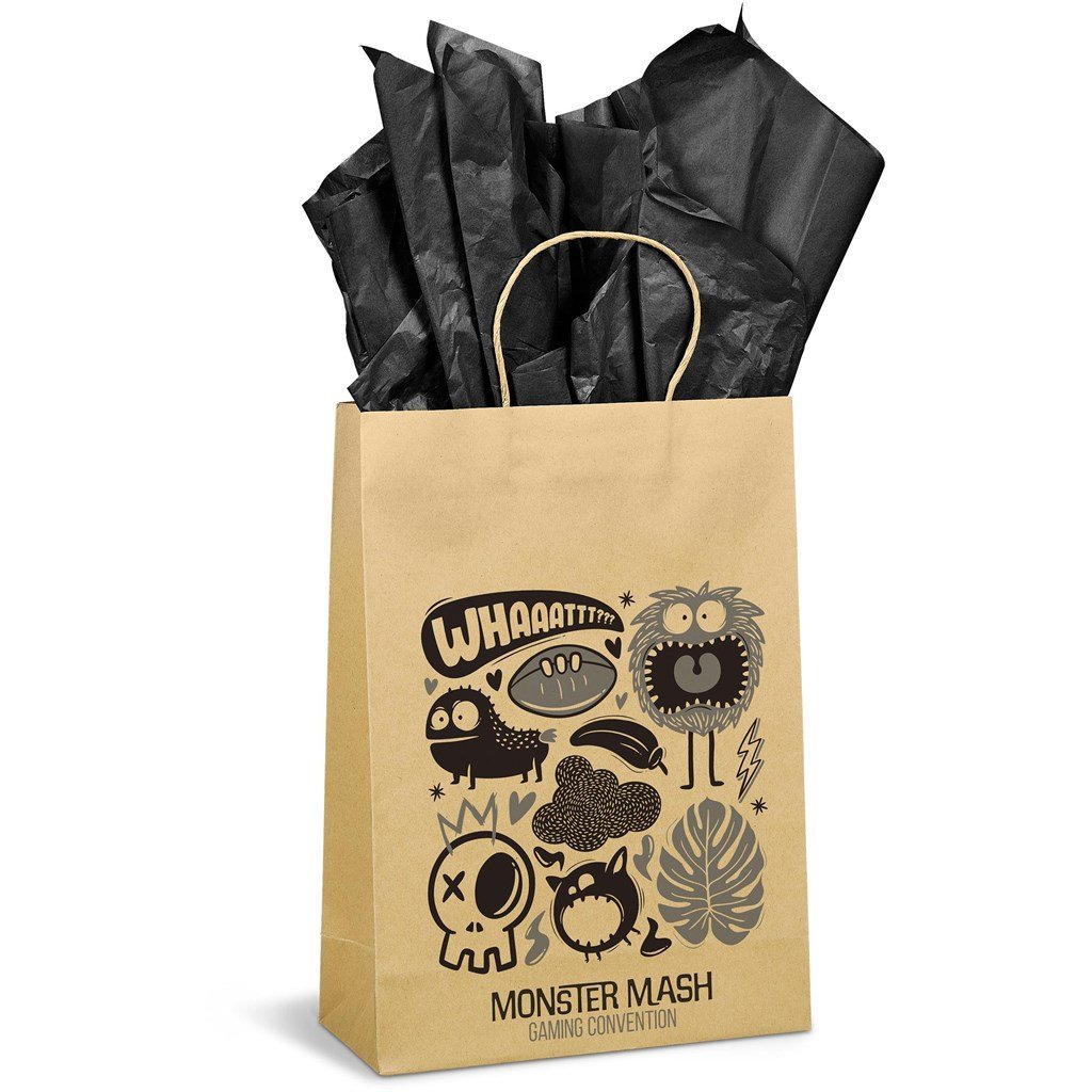 Custom Ecological Maxi Gift Bag 150gsm Natural / NT - Bags