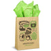 Custom Ecological Maxi Gift Bag 150gsm Natural / NT - Bags