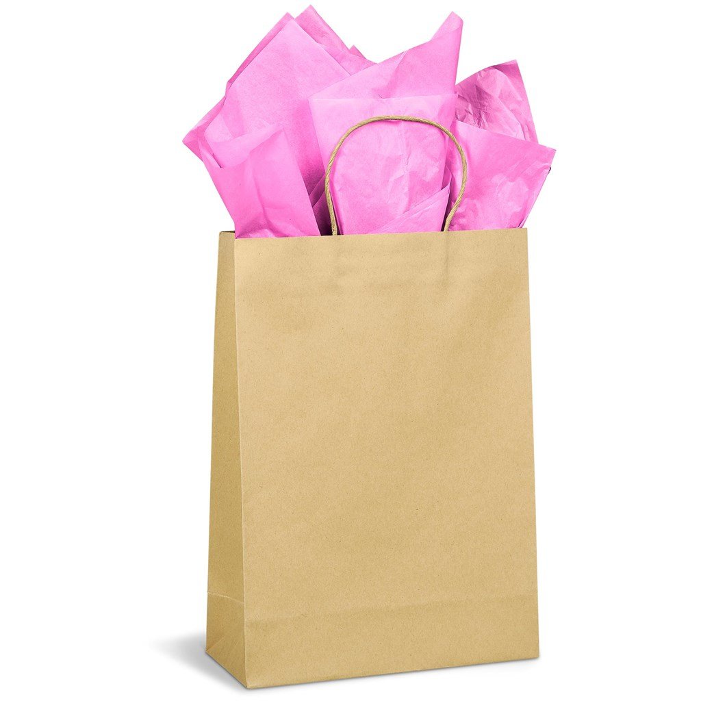 Custom Ecological Maxi Gift Bag 150gsm Natural / NT - Bags