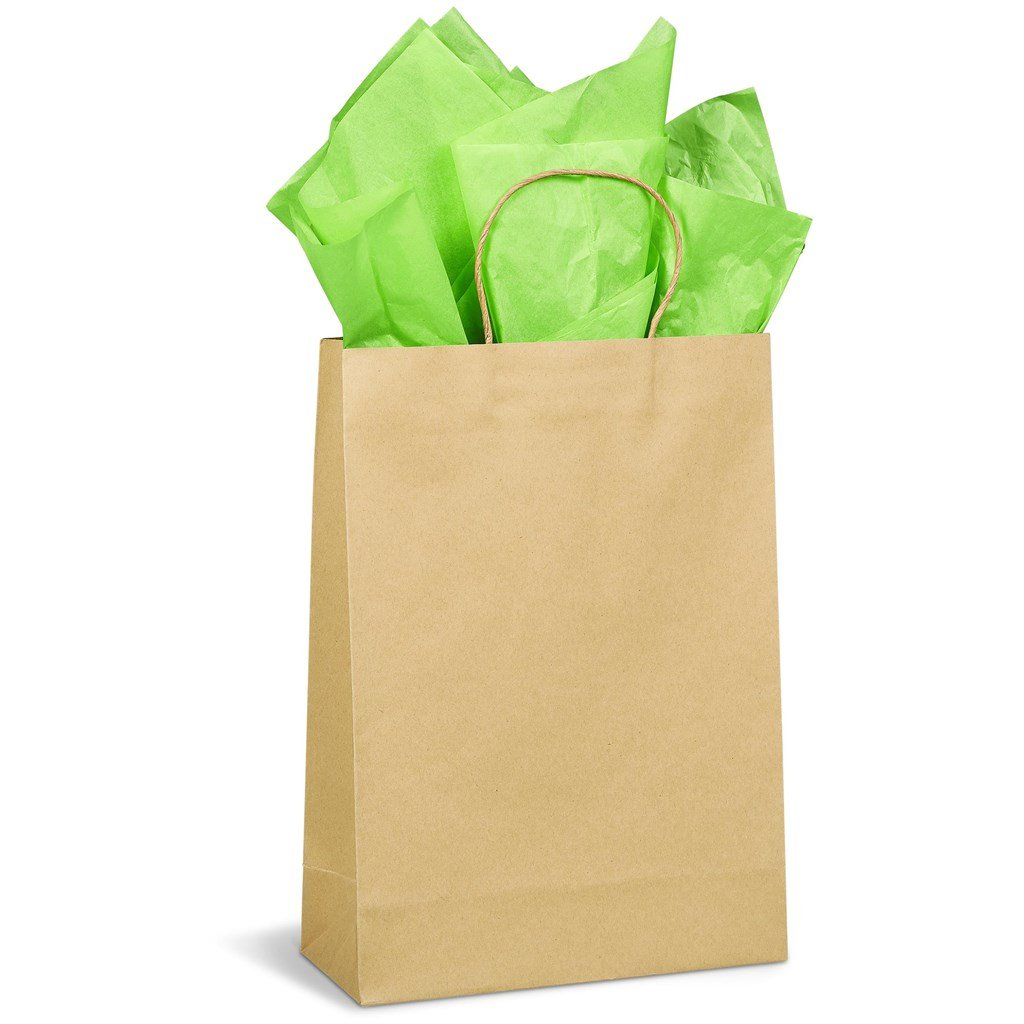 Custom Ecological Maxi Gift Bag 150gsm Natural / NT - Bags