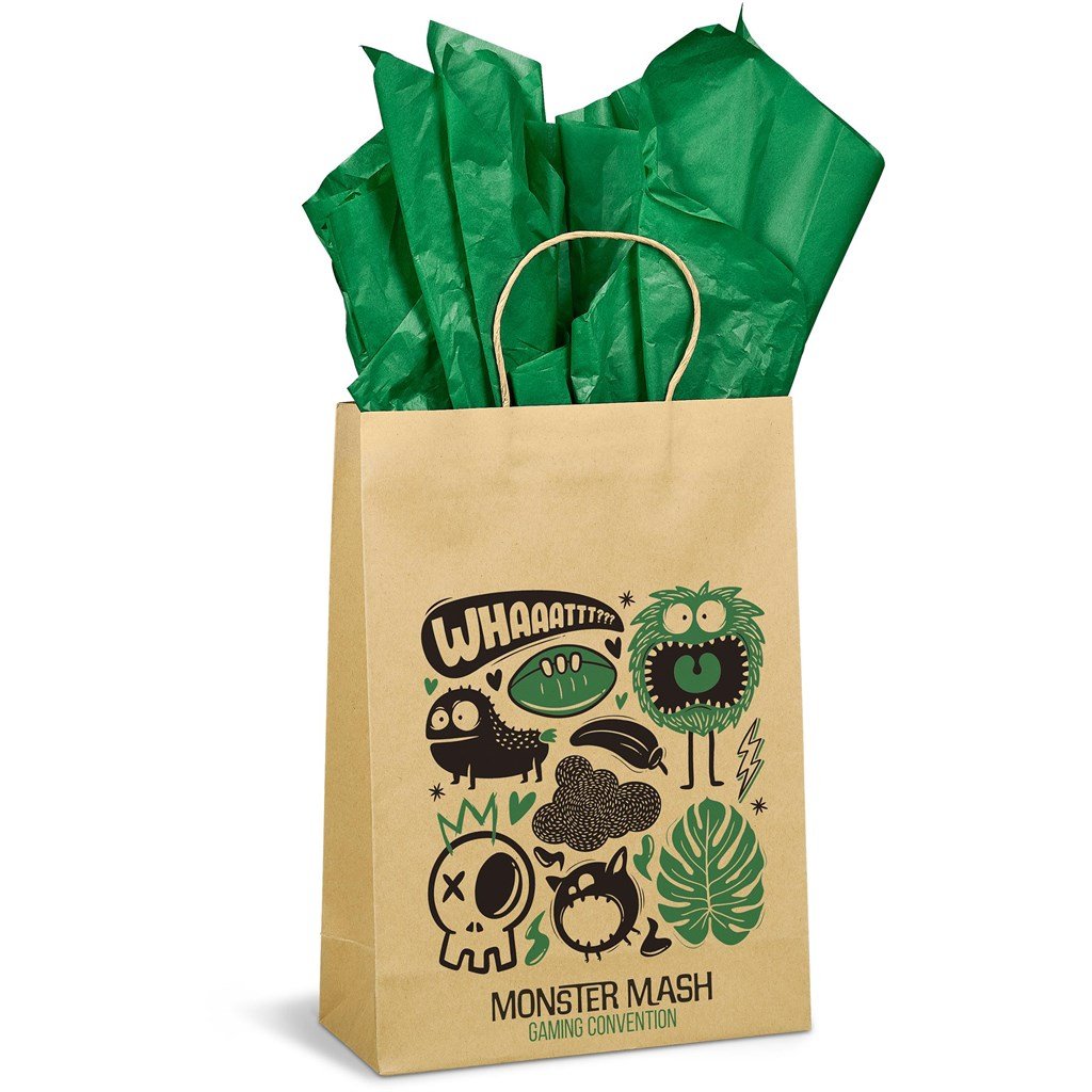 Custom Ecological Maxi Gift Bag 150gsm Natural / NT - Bags