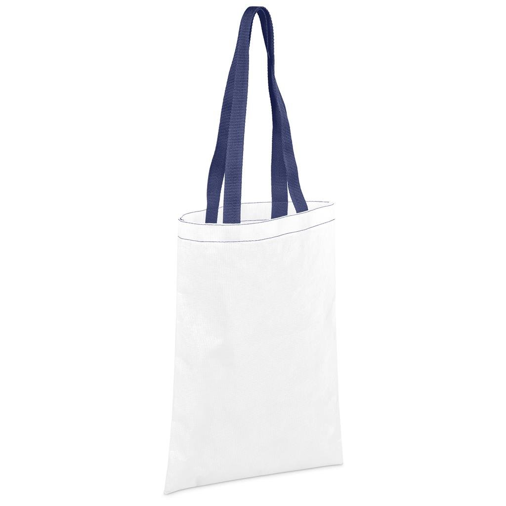 Custom Eden Recycled PET Stitch-Bond Shopper NAVY - and Tote Bags,Custom Bags