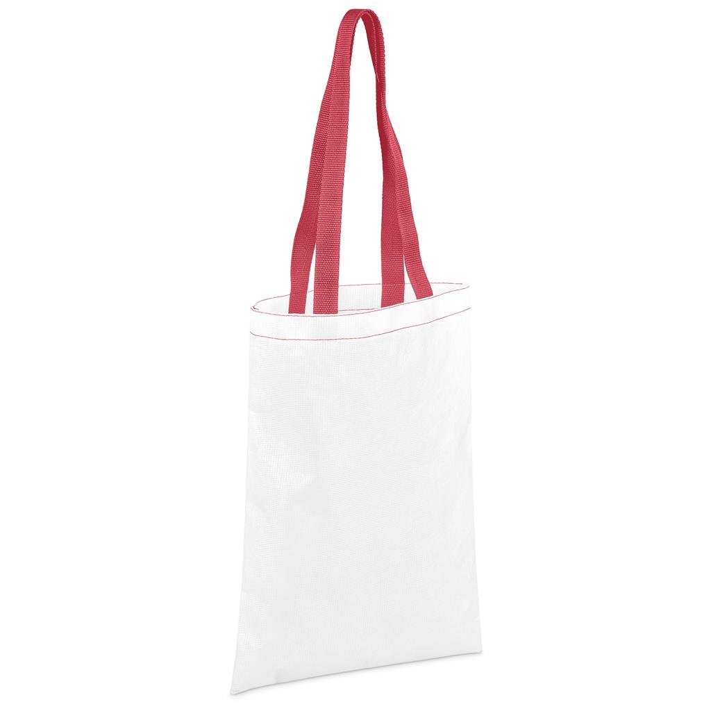 Custom Eden Recycled PET Stitch-Bond Shopper RED - and Tote Bags,Custom Bags