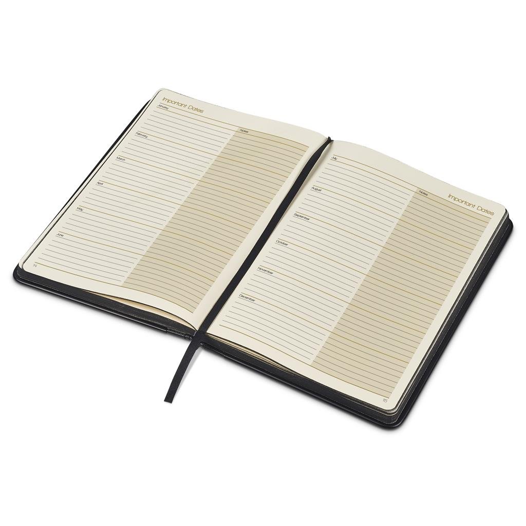 Egality A5 2026 Diary & Pen Set BLACK - Diaries 2026,Diaries 2026,Diary Sets