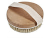 Eva & Elm Aura Bath Massage Exfoliate Brush Natural / NT
