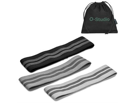 Eva & Elm Interstellar Resistance Bands - Set Of 3 Black / BL