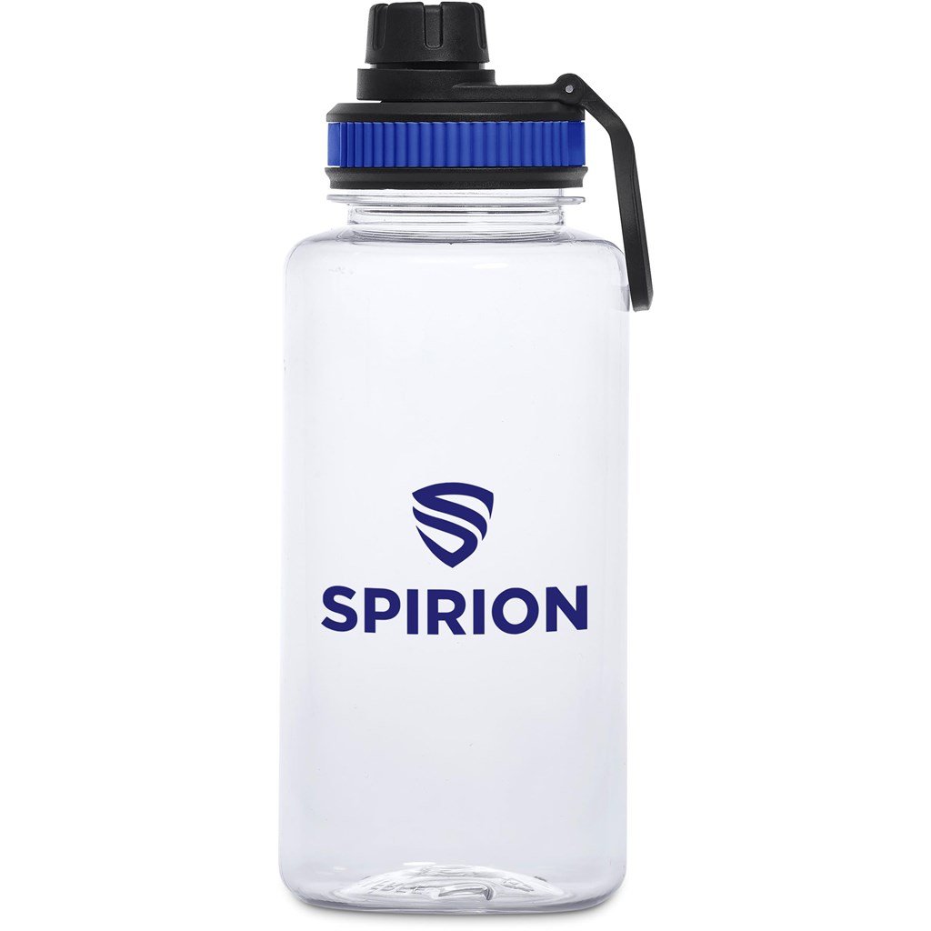 Franco Recycled PET Water Bottle – 1Litre BLUE - Bottles,Recycled Products,Recycled Drinkware,Drinkware