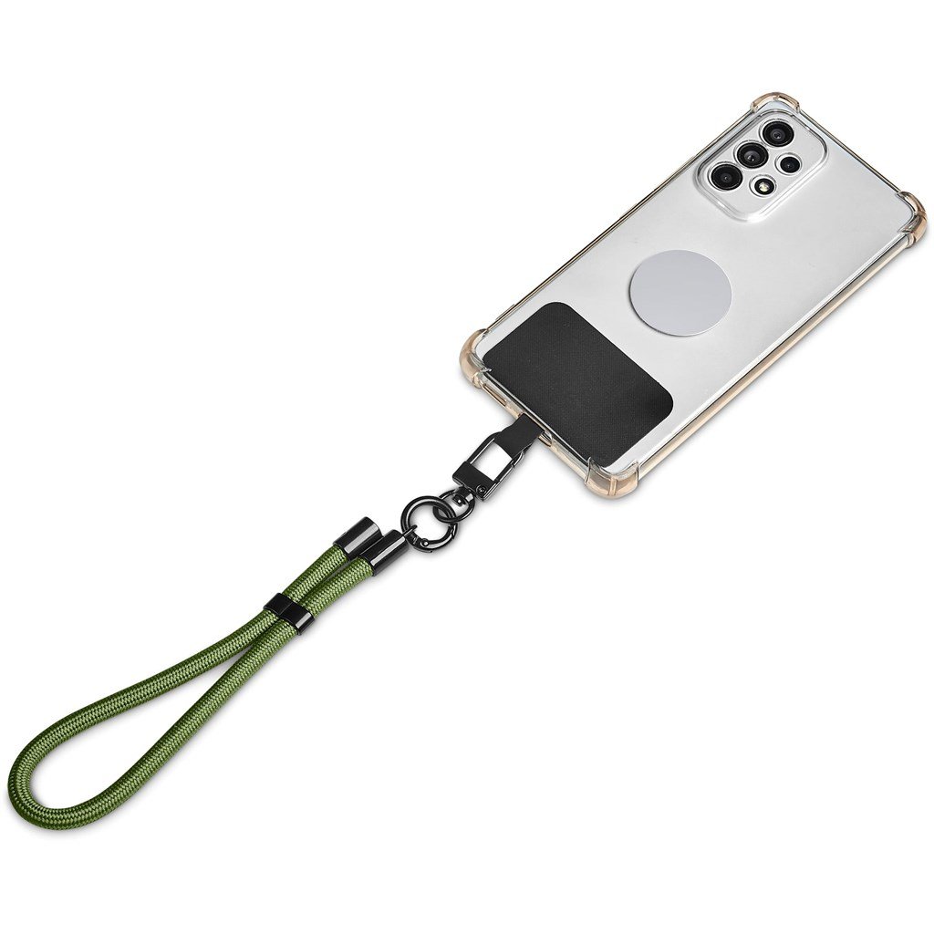 Fusion Crossbody & Wrist Phone Strap Set in Pouch