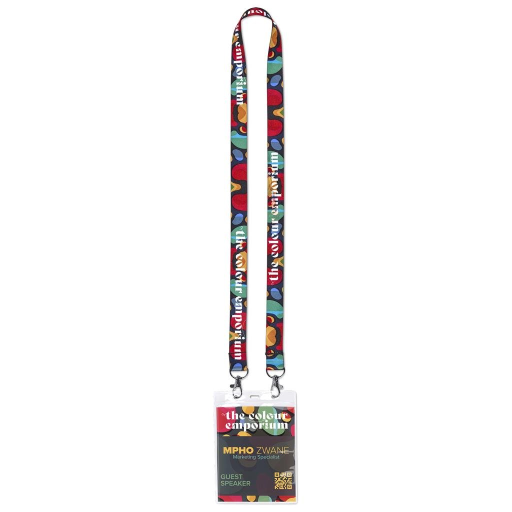 Garros Double-Sided Sublimation Satin Lanyard - Lanyards,Lanyards,Custom Lanyards Wrist Straps and Keyholders,Custom Keyholders