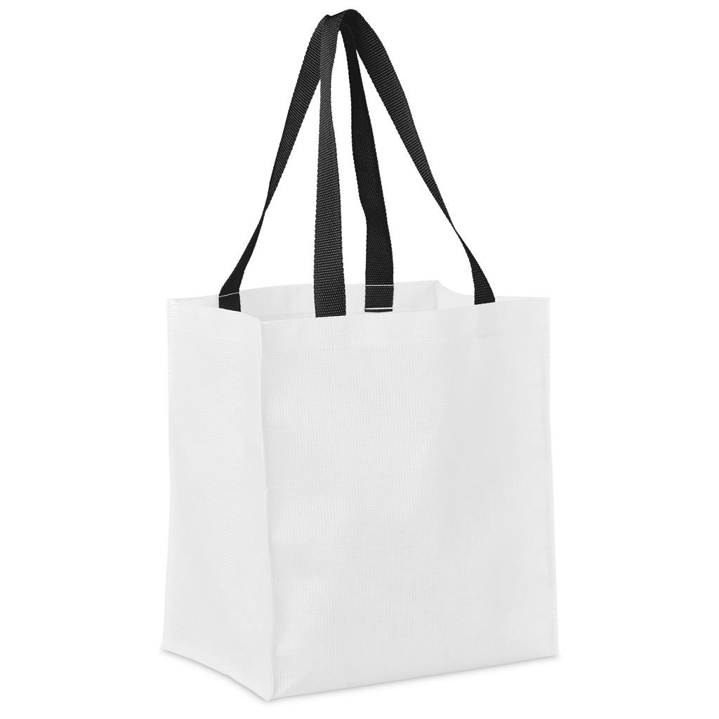 Custom Gateway Recycled PET Stitch-Bond Shopper BLACK - and Tote Bags,Custom Bags