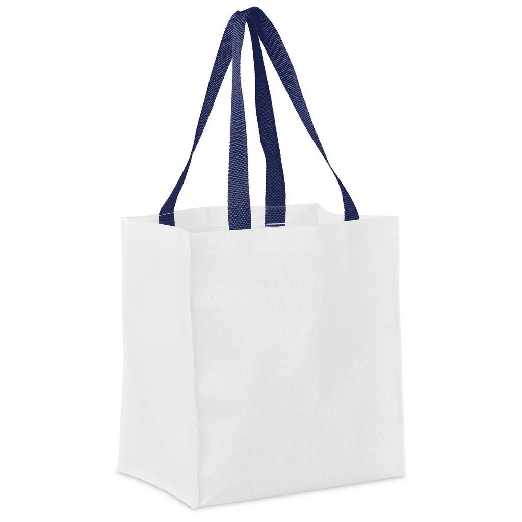 Custom Gateway Recycled PET Stitch-Bond Shopper NAVY - and Tote Bags,Custom Bags