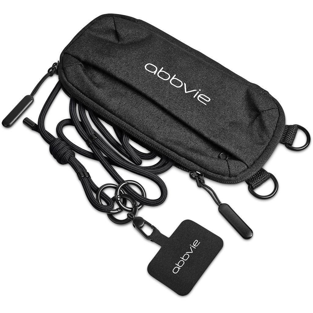 Glam Recycled PET Crossbody Bag & Phone Strap - and Waist Bags,Lanyards,Lanyards