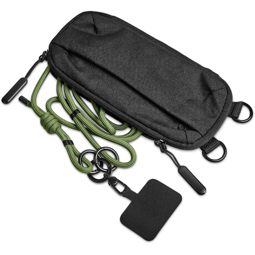 Glam Recycled PET Crossbody Bag & Phone Strap - and Waist Bags,Lanyards,Lanyards