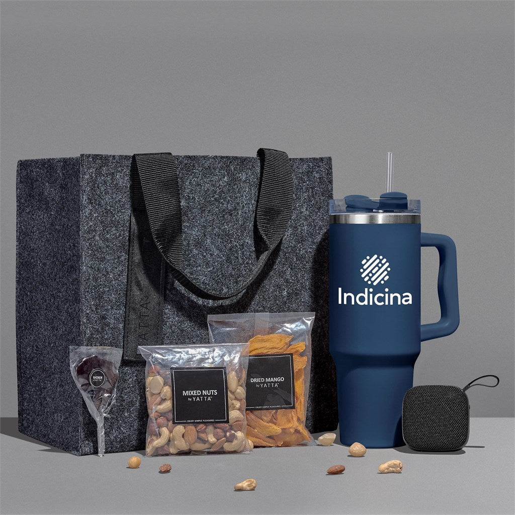 Graceful Goodies Hamper NAVY - Unisex Hampers,Tech Hampers