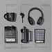 Hampin Hot Hamper BLACK - Unisex Hampers,Coffee Hampers,Tech Hampers