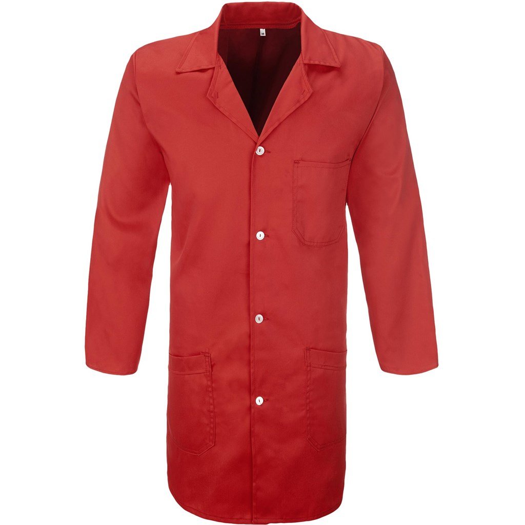 Handyman Dust Coat - Red 34 / RED - Plain Work Jackets
