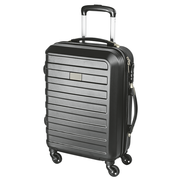 Hard Shell Cabin Bag Black / STD / Regular - Bags on Wheels