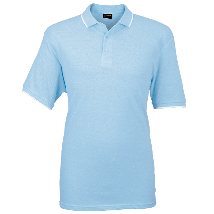 Harvey Golfer Mens Sky / XL / Last Buy - Golf Shirts