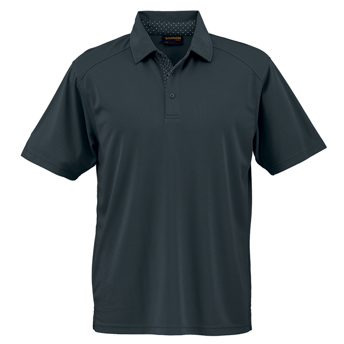 Jazz Golfer Mens Charcoal/White / 2XL / Last Buy - Golf Shirts