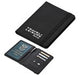 Jetset Recycled PET Passport Travel Wallet Black / BL