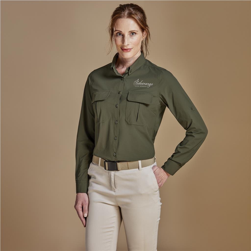 Ladies Long Sleeve Amatola Shirt - New Clothing 2025,Shirts,Utility Shirts