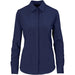 Ladies Long Sleeve Sorrento Shirt S / NAVY - Lounge Shirts