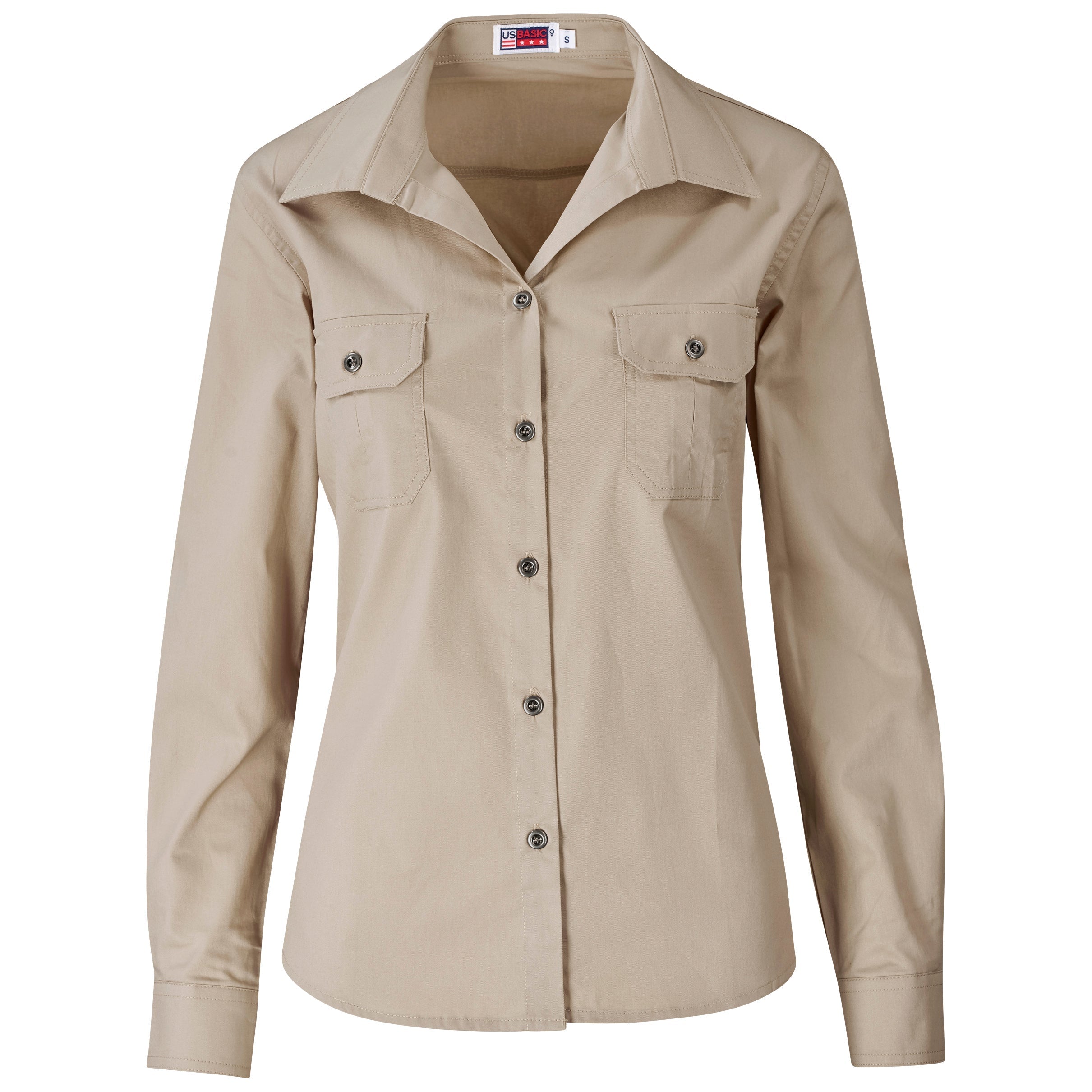 Ladies Long Sleeve Wildstone Shirt-Shirts & Tops-L-Stone-ST