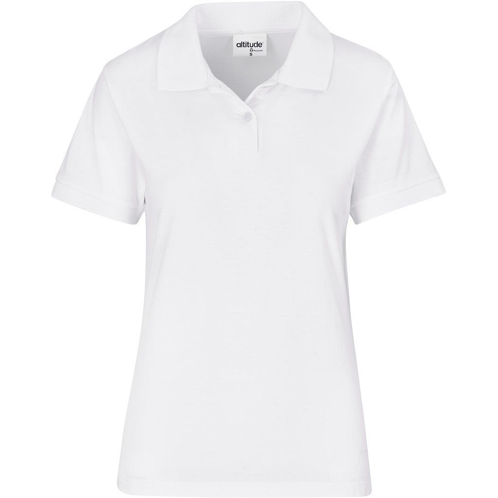 Ladies Recycled Promo Golf Shirt S / WHITE - Shirts