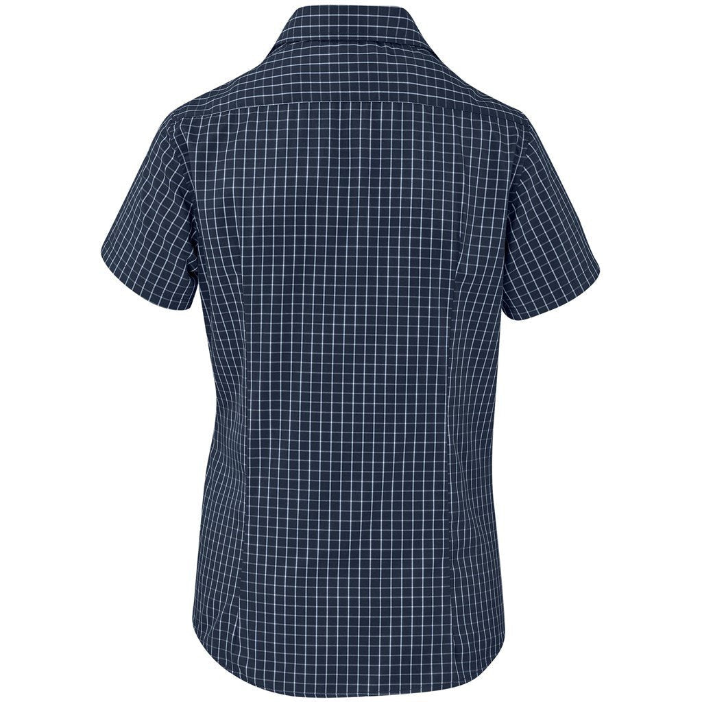 Ladies Short Sleeve Aston Shirt - White