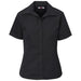 Ladies Short Sleeve Cotton Twill Moderna Shirt S / BLACK - Lounge Shirts,New Clothing 2025